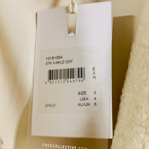 C/MEO Collective Cream Coat (KM0130) - Picture 2 of 3